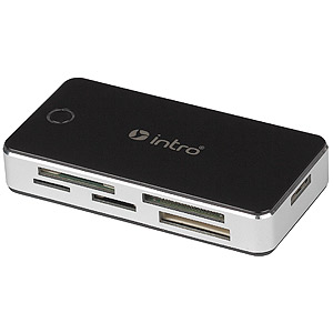 Intro USB 3.0 card reader, black (40/1200)