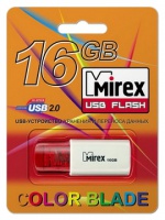 Флэш-диск Mirex 16 Gb Click Red (50)