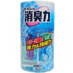 SHOSHU RIKI Жидкий освежитель воздуха для туалета (свежесть), 400мл
