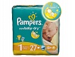 PAMPERS Подгузники New Baby Newborn (2-5 кг) Стандартная Упаковка 27\28