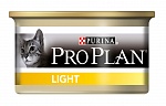 PRO PLAN LIGHT Д/Взрослых кошек с Избыточным весом Индейка 85гр