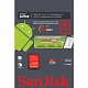 Sandisk Micro SDНС 08 Gb Class 10 Ultra + adapter