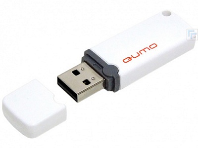 Флэш-диск QUMO 16 Gb Optiva-02 White