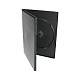 DVD box new черный одинарный матовый 12мм (100) (100/3200)