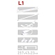 Люмин светильник L1-T4G5-840-12W лампа Т4-12W (45)