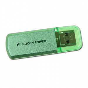 Флэш-диск Silicon Power 04 Gb Helios 101 Green (10)