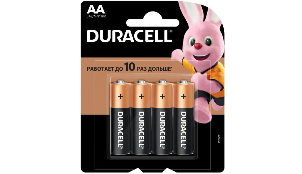 Элемент питания Duracell LR03-4BL BASIC NEW (4/40/33000)