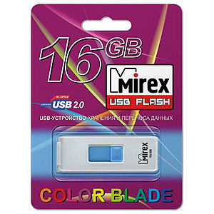 Флэш-диск Mirex 16 Gb Shot White