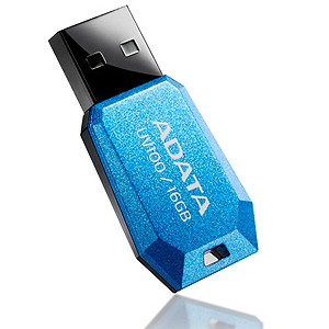 Флэш-диск A-Data 16 Gb UV100 Blue (10)