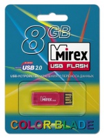 Флэш-диск Mirex 08 Gb Host Red