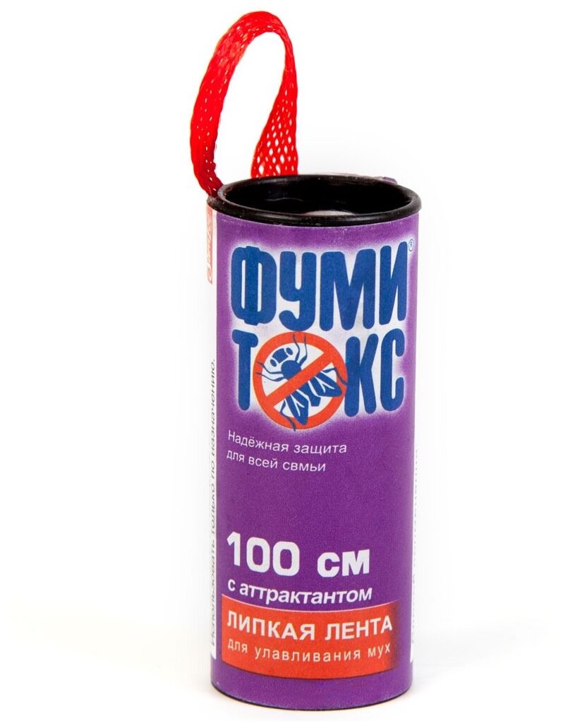 Лента липкая от мух "ФУМИ ТОКС" /100 /1000 — фото 2