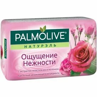 ПАЛМОЛИВ мыло 90г. ОЩУЩЕНИЕ НЕЖНОСТИ Роза и молоко — фото 2
