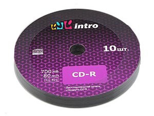 Intro CD-R 700mb 52x Shrink (10) (10/600/24000)