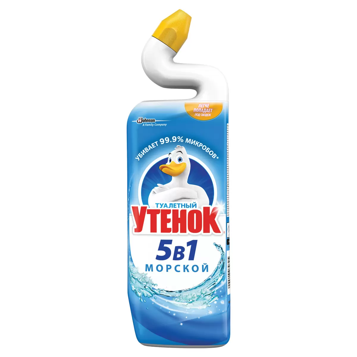 Туалетный  утёнок Актив Морской 900 мл. 5 в 1
