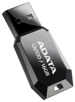 Флэш-диск A-Data 16 Gb UV100 Black