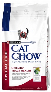CAT CHOW SPECIAL CARE Д/Кошек Профилактика Мочекаменной болезни 1.5кг
