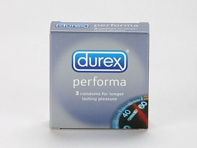 DUREX 3 Performa  с анестетиком