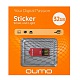 Флэш-диск QUMO 32 Gb Sticker Red