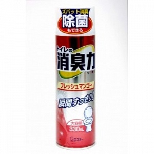 SHOSHU RIKI Освежитель воздуха для туалета (апельсин), 330мл