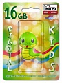 Флэш-диск Mirex 16 Gb Kids-SNAKE Green (Змейка)