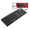 Клавиатура Trust Multimedia Keyboard black USB+PS/2 (20/160)