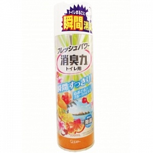 SHOSHU RIKI Освежитель воздуха для туалета (фруктовое ассорти) 330 мл/24