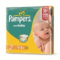PAMPERS Подгузники New Baby Mini (3-6 кг) Джамбо Упаковка 94\98
