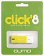Флэш-диск QUMO 08 Gb Click Lemon (цвет лимон)
