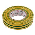 ПВХ-изолента 15мм*10м желто-зеленая (10/500/12000)