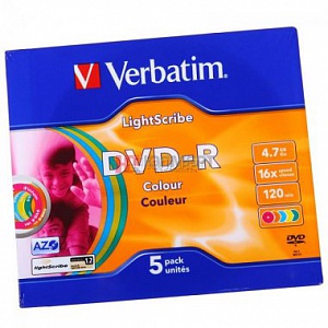 Verbatim DVD-R 4.7Gb, 16x Slim (10) (10/100/6000)