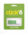 Флэш-диск QUMO 08 Gb Click Mint (цвет мята)