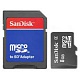 Sandisk Micro SDНС 08 Gb Class 4 + adapter