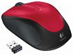 Мышь Logitech M235 Wireless Mouse red USB NEW (10/700)